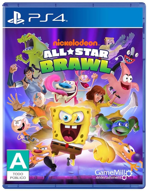 Nickelodeon All Star Brawls edición estándar para PlayStation 4