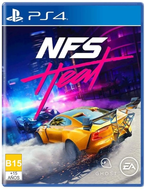 Need for Speed Heat estándar para PS4