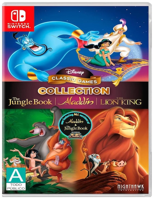 Disney Classic games para Nintendo Switch