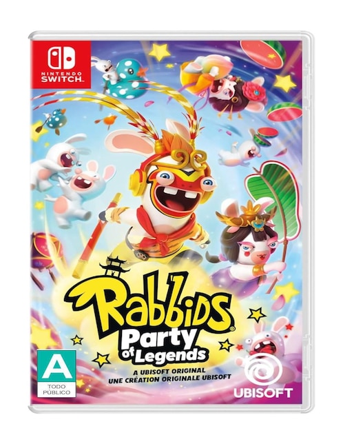 Rabbids Party of legends para Nintendo Switch