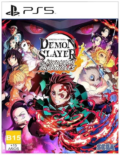 Demon Slayer Kimetsu No Yaiba The Hinokami Chronicles Playstation estándar para PS5