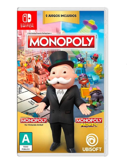 NINTENDO Monopoly + Monopoly Madness estándar para nintendo switch