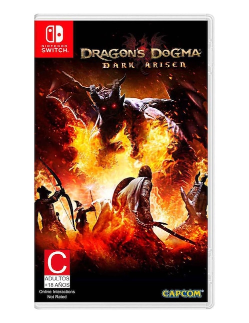 Dragons Dogma Dark Arisen estándar para Nintendo Switch