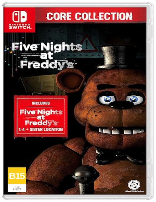 Five Nights at Freddys Core collection especial para Nintendo Switch