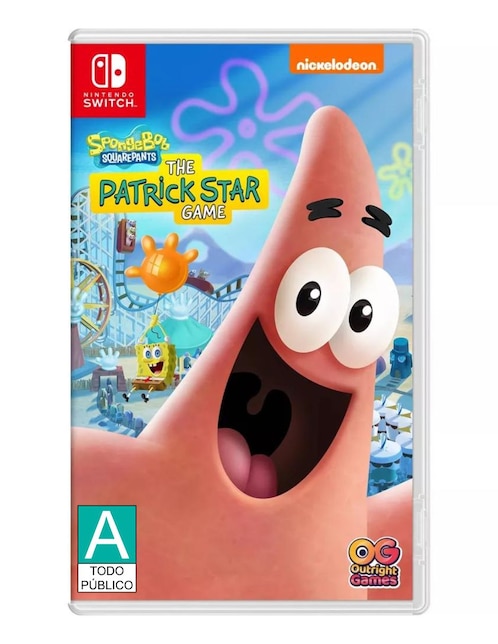 Spongebob Squarepants A Patrick Star Game edición estándar para Nintendo Switch