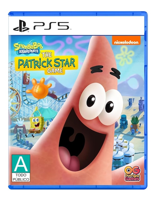 PLAYSTATION Spongebob Squarepants A Patrick Star Game Playstation estándar para PS5