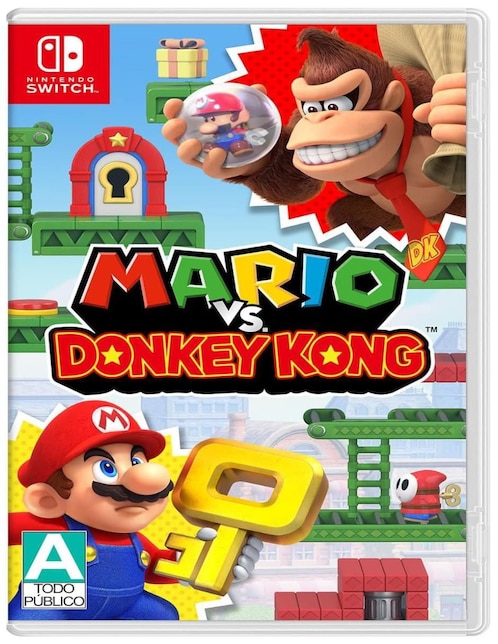 Mario vs Donkey Kong estándar para Nintendo Switch