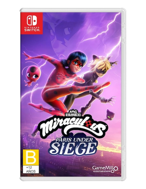 Miraculous: Paris Under Siege edición estándar para Nintendo Switch