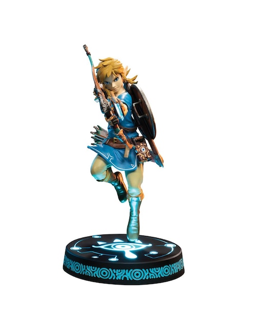 Figura The Legend of Zelda Breath of The Wild Link First 4 Figures con luz