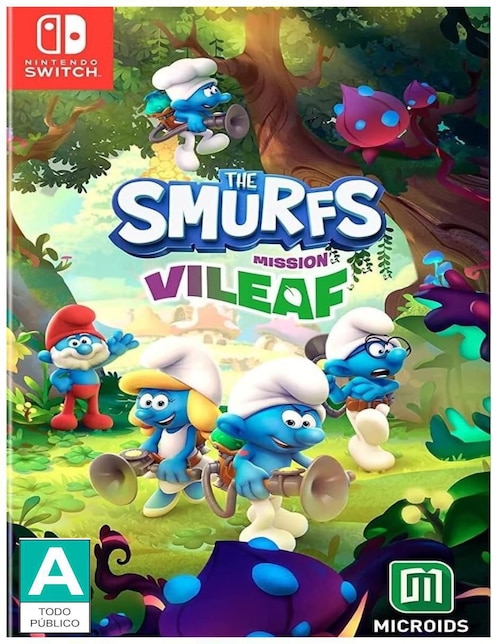 The Smurfs Mission Vileaf estándar para Nintendo Switch