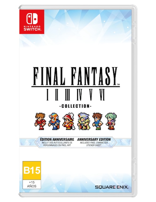 Final Fantasy I-VI Anniversary para Nintendo Switch