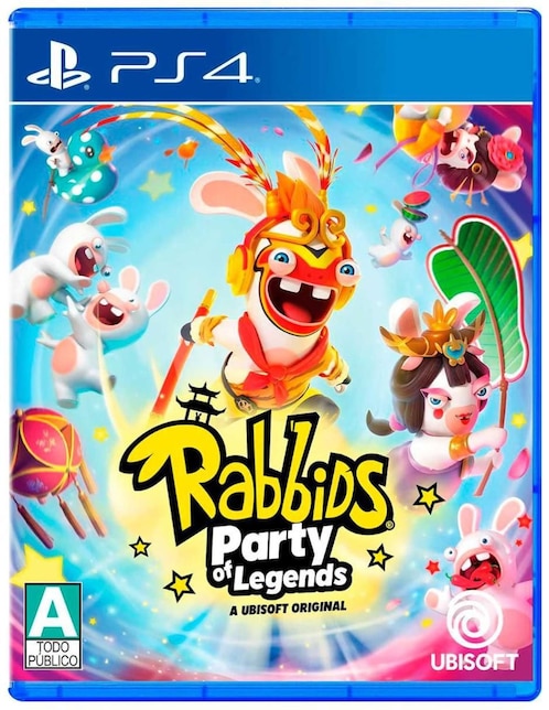 Rabbids Party Of Legends Playstation estándar para PS4