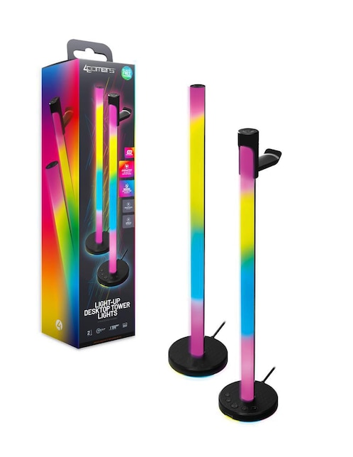 Lámpara decorativa LED 4Gamers 2 piezas