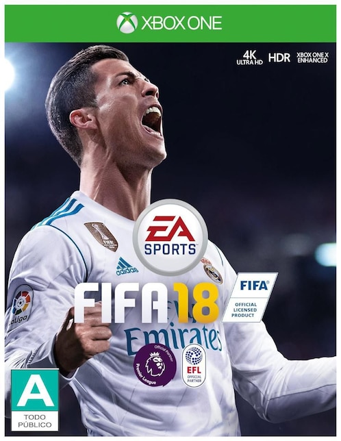 Fifa 18 Xbox estándar para Xbox One