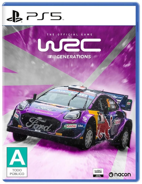 WRC Generations estándar para PlayStation 5