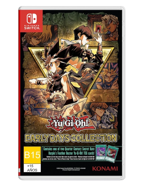 Yu Gi Oh! Early Days Collection Konami collectors para Nintendo Switch