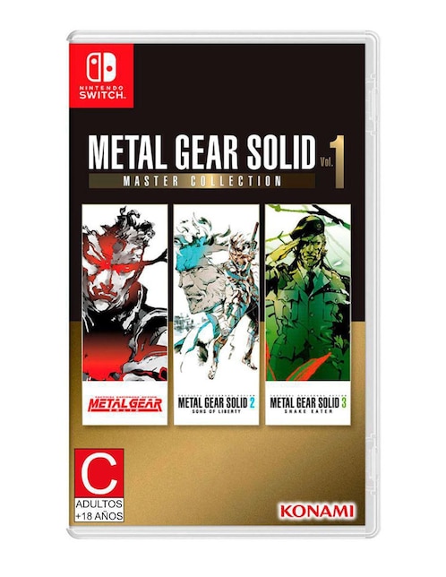 Metal Gear Solid Master collection vol 1 para Nintendo Switch