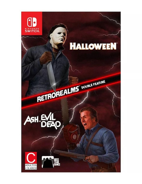Halloween and Ash vs Evil Dead Retrorealms Double Feature estándar para Nintendo Switch