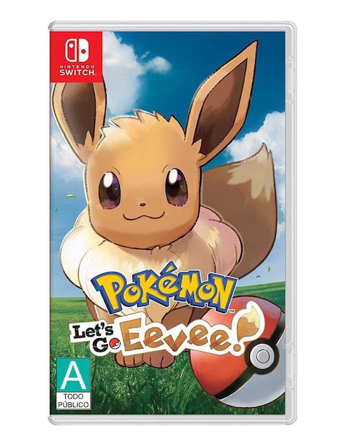 Pokémon Lets Go Eevee edición estándar para Nintendo Switch