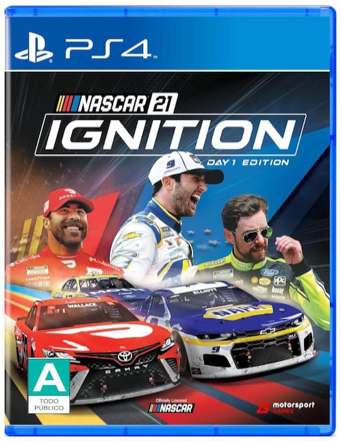 Nascar 21 Ignition Playstation day one edition para PS4