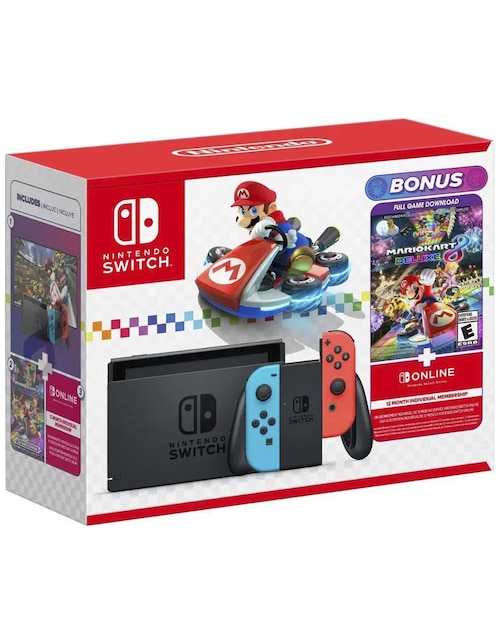 Consola Nintendo Switch de 32 GB edición bundle Mario Kart