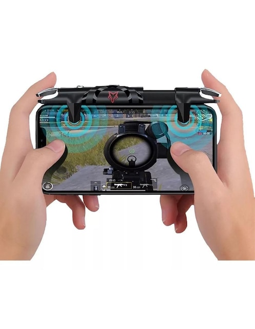 Control gamepad para celular Sarafox compatible con teléfonos celulares de hasta 1.3 mm de ancho