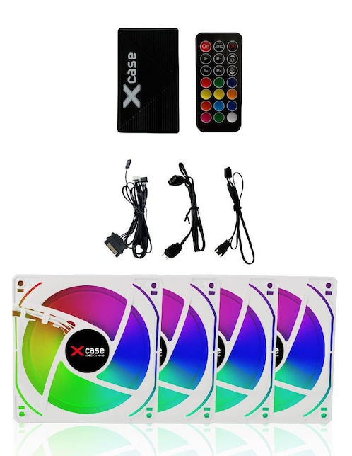 Ventilador gamer Magnético RGB Control remoto 1