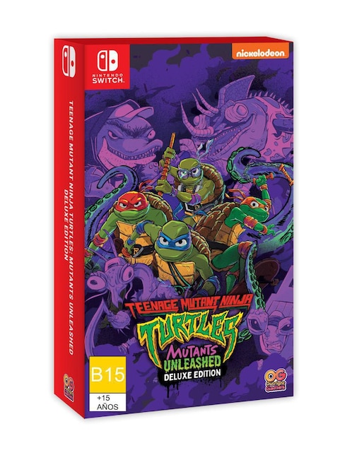 Teenage Mutant Ninja Turtles Mutants Unleashed Deluxe Edition para Nintendo Nintendo Switch