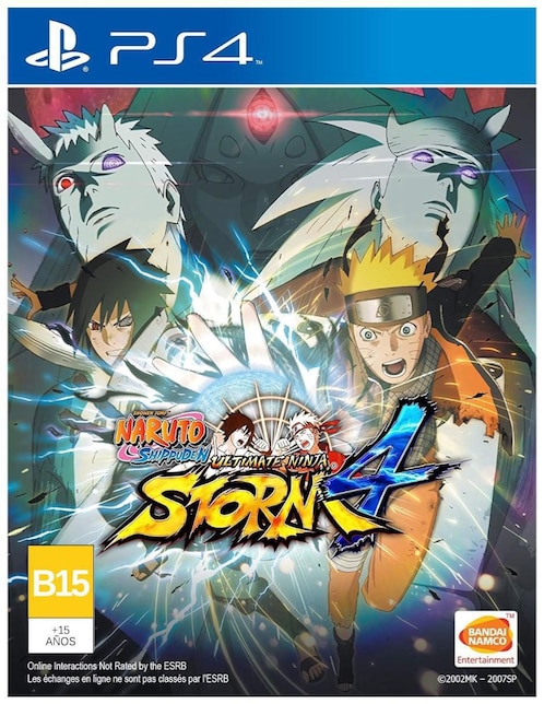 Naruto Shippuden Playstation estándar para PS4