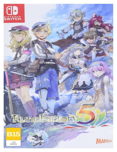 Rune Factory 5 estándar para Nintendo Switch