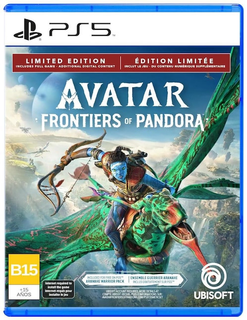 PLAYSTATION Avatar Frontiers Of Pandora Playstation limitada para PS5