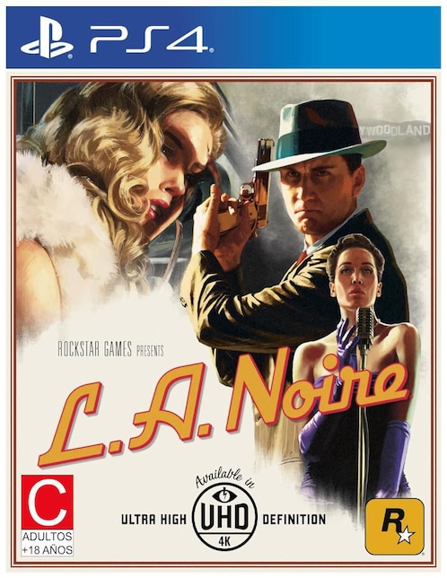 PLAYSTATION L.A. Noire Playstation estándar para PS4