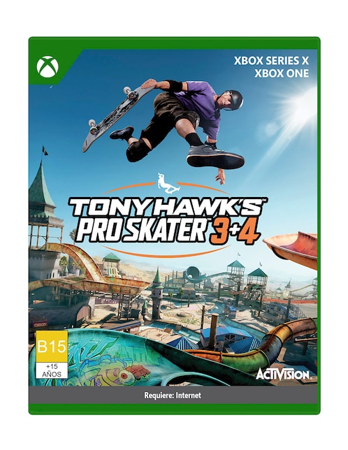 Tony Hawk’S Pro Skater 3+4 Xbox estándar para Xbox Series X/Xbox One