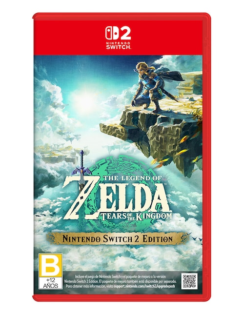 The Legend Of Zelda: Tears Of The Kingdom Edition estándar para Nintendo Switch 2