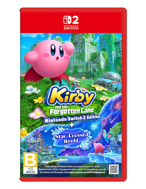 NINTENDO Kirby And The Forgotten Land + Star-Crossed World Nintendo estándar para Nintendo Switch 2
