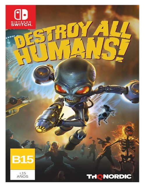 Destroy All Humans estándar para Nintendo Switch