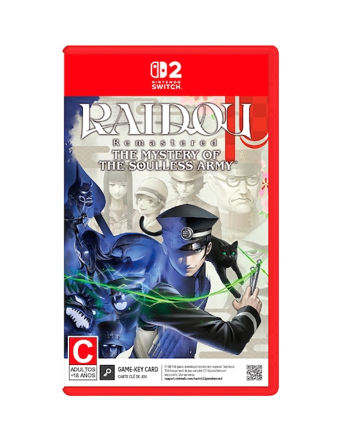 NINTENDO Raidou Remastered: The Mystery Of The Soulless Army Nintendo estándar para Nintendo Switch 2