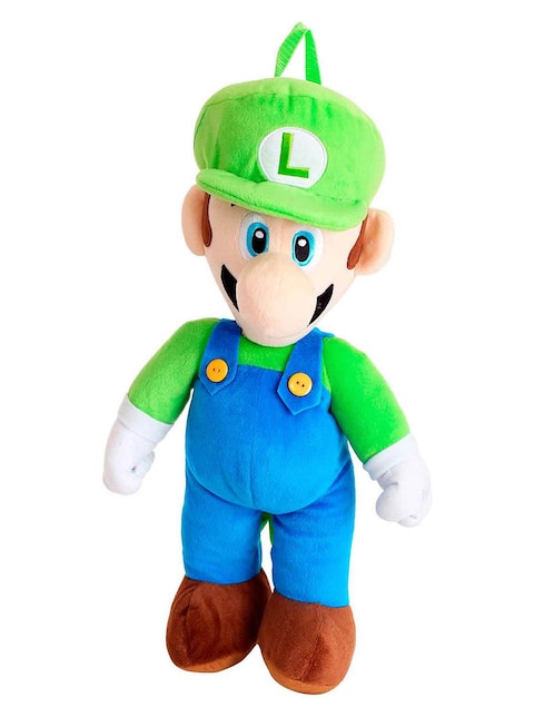 NINTENDO Mochila infantil Luigi Nintendo Super Mario para niño
