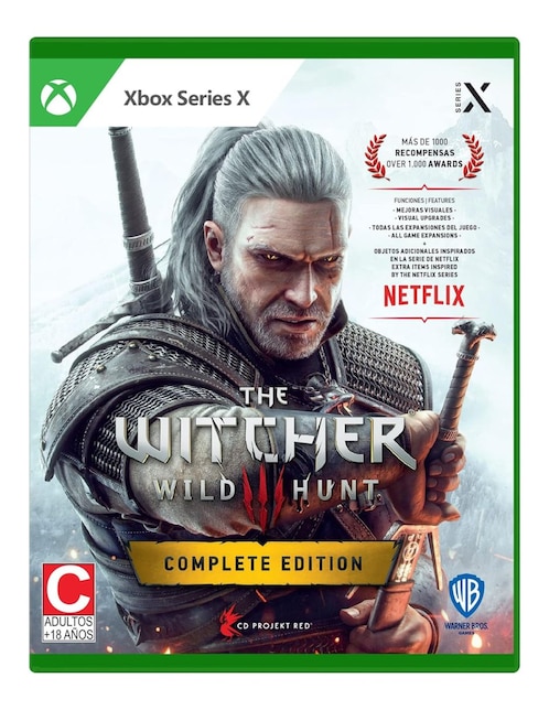 XBOX The Witcher 3 Wild Hunt complete edition para xbox series X