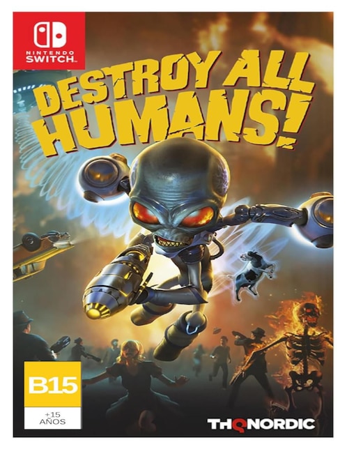Destroy all humans estándar para Nintendo Switch
