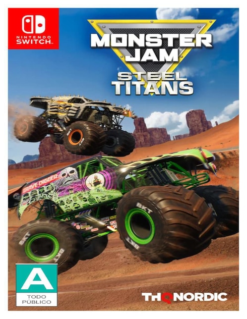 Monster Jam Steel Titans Nintendo estándar para Nintendo Switch