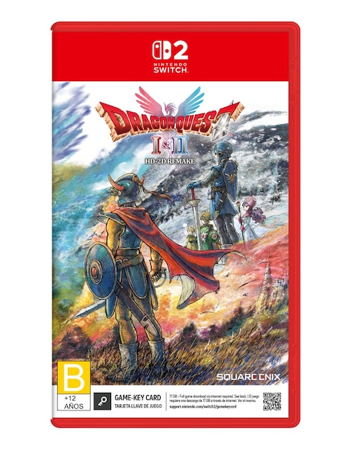 NINTENDO Dragon Quest I-Ii Hd Remake 2 Nintendo estándar para Nintendo Switch 2