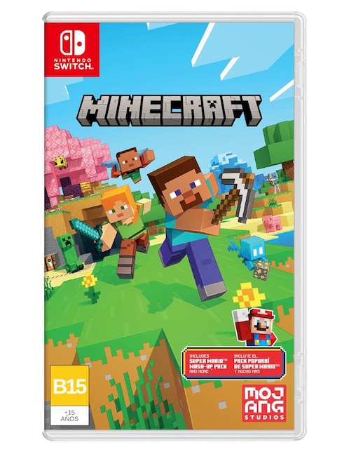 Minecraft + Super Mario Nintendo especial para Nintendo Switch