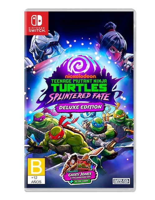 Teenage Mutant Ninja Turtles: Splintered Fate Nintendo deluxe para Nintendo Switch