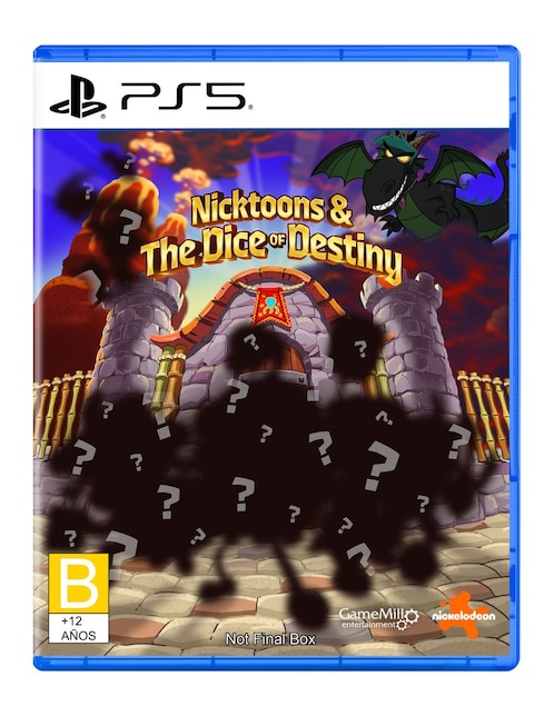 Nicktoons & The Dice of Destiny Playstation estándar para PS5