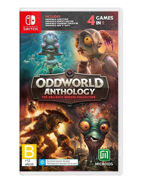 Oddworld Anthology Collection estándar para Nintendo Switch Oddworld Anthology Collection estándar para Nintendo Switch