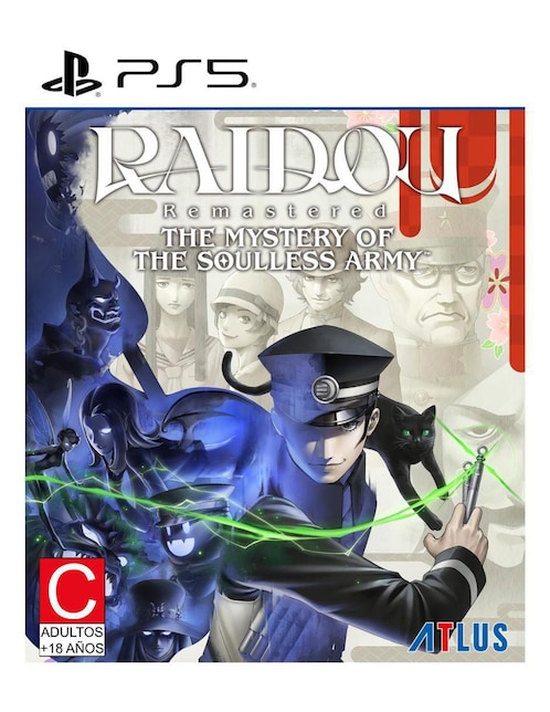 Raidou Remastered The Mystery Of The Soulless Army Playstation remastered para PS5
