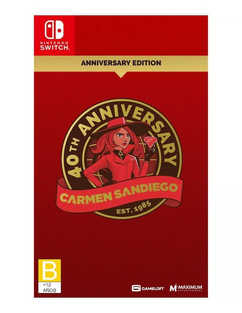 NINTENDO Carmen Sandiego Nintendo anniversary edition para Nintendo Switch