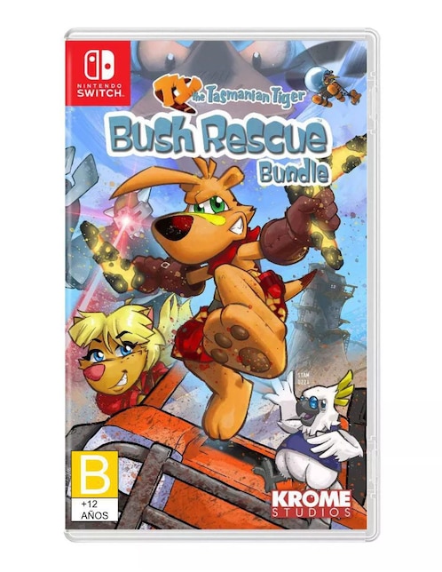 NINTENDO Ty The Tasmanian Tiger Hd: Bush Rescue Bundle Nintendo bundle para Nintendo Switch