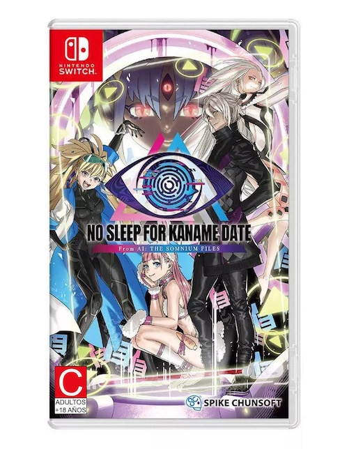 NINTENDO No Sleep For Kaname Date From Ai: The Somnium Files Nintendo estándar para Nintendo Switch
